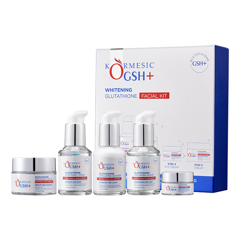 KIT FACIAL BLANQUEADOR KORMESIC GSH+